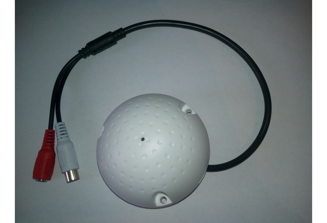 Mikrofón s predzosilňovačom pre bezpečnostné EXTRA citlivé CCTV/AHD/CVI kamery TT-MIC009A