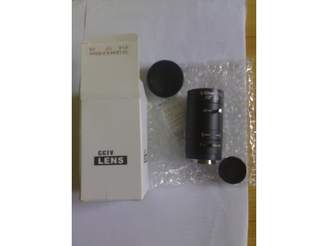 Objektív - CS šošovka asférický varifocal 6.0-60 mm s manuálnou clonou pre CCTV s CS závitom