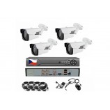 8CH 8MPx AHD 4K CCTV kamerový set ZONEWAY VR4B - DVR s LAN a 4xbullet