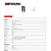 5MPx IP POE vonkajšia kamera COLORVU, MIC, IR+WARM light | ZONEWAY NC865+
