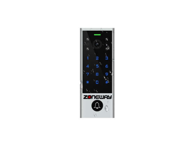 2MPx WIFI P2P TUYA SMART videozvonček s klávesnicou a RFID čítačkou | ZONEWAY V3-K