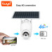 4MPx LTE AI PTZ autotracking 4G SOLAR TUYA IP kamera | HICO IF09M40-SOLAR-4G