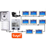 Set WIFI P2P TUYA videozvonku | ZONEWAY ZW-777 + ZW-702-8