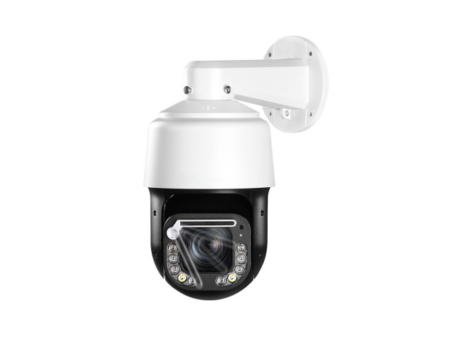Vonkajšia otočná PTZ IP kamera, 8 Mpx (4K), 33x zoom, stierač, IR a biele svetlo, audio | HICO 33D-M8S