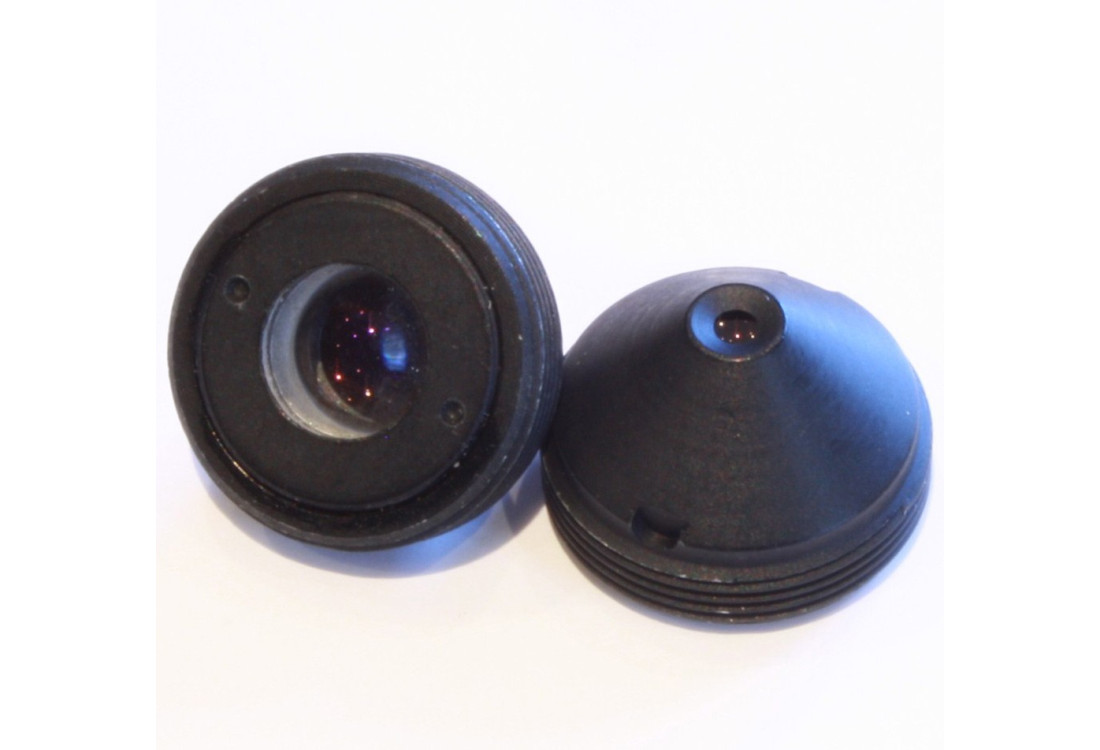 3,7mm dierková šošovka - objektív pre IP kamery, skrytá montáž