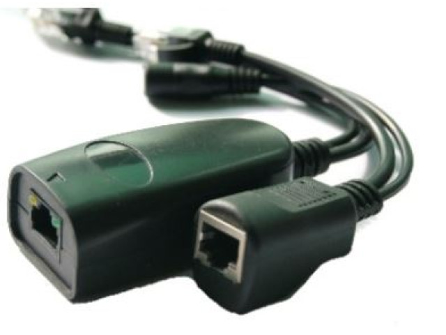 PoE kit, NON štandard, injektor + splitter pre IP kamer, DIP102
