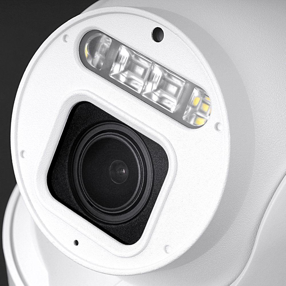 Kamera HICO X4D-M6S Kamera HICO X4D-M6S – detail objektívu a LED prisvietenia
